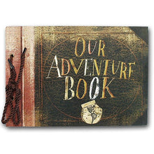 Load image into Gallery viewer, Vintage 20 Pcs 40 Pages Kraft Paper Sheets Card Our My Adventure Book Album Handmade DIY Photo Scrapbook Photo Album Gifts For Scrape book Lovers