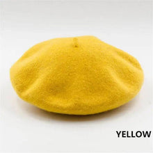 Load image into Gallery viewer, Vintage Beret Hat Flat Cap For Women Retro Classic Style Wool Beret Caps Modern Women Hats