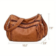 将图片加载到图库查看器,Vintage Chic Style Crossbody Shoulder Bag