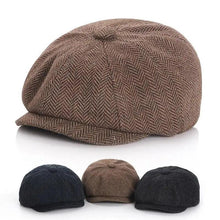 Load image into Gallery viewer, Vintage Children Winter Beret Caps Cute Octagonal Beret Soft Hat Comfortable Retro Style Caps For Children
