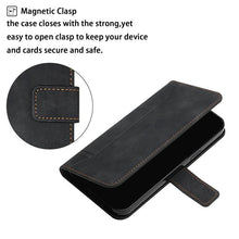 Load image into Gallery viewer, Vintage High Quality PU Leather Wallet Case Wrist Strap Heart Shaped Embossed Phone Case For Xiaomi Redmi 10C Case Redmi 10C Retro Wallet Leather Flip Phone Case For Xiomi Xiaomi Redmi10C 10 C Protect Cover