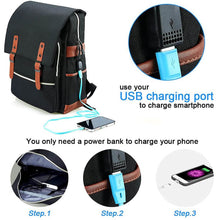 Load image into Gallery viewer, Vintage Laptop Backpack
