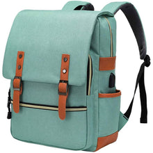 Load image into Gallery viewer, Vintage Laptop Backpack