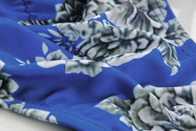 Load image into Gallery viewer, Vintage Print Bikini Female Handwork Small Ruffle Swimming Suit For Women Swimwear High Cut Bikini Set String Print Halter String Triangle Bikini Set Luxury Swimwear Two Piece Swimsuit