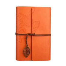 Load image into Gallery viewer, Vintage PU Leather Diary Notebook Journal Retro Book Traveler Planners Office School Supplies