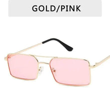 Load image into Gallery viewer, Vintage Square Women Sunglasses Luxury Design Metal UV400 Sun Glasses Modern Charming Everyday Eyewear