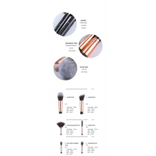 Load image into Gallery viewer, Vintage Style 5/10/15Pcs Makeup Brushes Set Powder Eye Shadow Foundation Blush Blending Make Up Brush Beauty Cosmetic Kit Tools