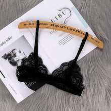 将图片加载到图库查看器,Vintage Style Women's Thin Bra Without Chest Pad Fashionable Sexy Lace Bra Back Buckle Tube Top Women's Underwear Summer Clothes