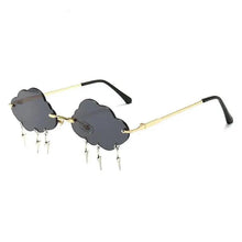 Load image into Gallery viewer, Vintage Women Rimless Sunglasses Retro Style Glasses For Summer Cloud Shaped Style Excellent Gift For Girls