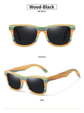 Load image into Gallery viewer, Vintage Wooden Frame Summer Wood Sunglasses Polarized For Women And Men Vintage Design Wooden Sun Glasses Sunglasses For Men