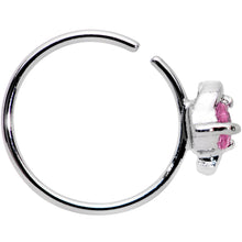 将图片加载到图库查看器,20G 3/8 Pink Gem Sassy Seamless Circular Ring