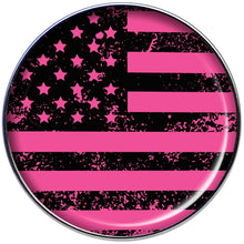 Load image into Gallery viewer, 16G 1/4 Pink American Flag Tragus Cartilage Earring