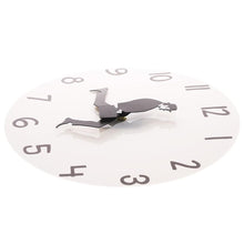 Load image into Gallery viewer, Wall Clock Silly Walk Wall Clock Comedy Creative Artwork Sweep Seconds Silent Funny Modern Silent Wall Watch Clock for Living Room Decor Comedian Home Decor Novelty Wall Watch Funny Walking Silent Mute Clock
