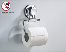 将图片加载到图库查看器,Wall Mount Toilet Paper Holder Bathroom Kitchen Roll Paper Accessory Tissue Towel Holders Toilet Suction Cup Toilet Paper Holder – Wall Mount Stainless Steel Tissue Roll Dispenser For Bathroom AND Kitchen