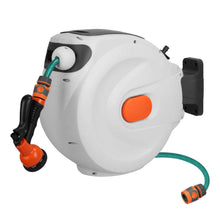 Load image into Gallery viewer, Wall Mounted Automatic Retractable Garden Hose Reel