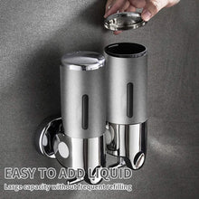 Load image into Gallery viewer, Wall Mounted Bathroom Shower Pump Dispenser