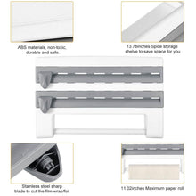 Load image into Gallery viewer, Wall Mounted Kitchen Roll Dispenser with Cutter