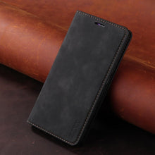 Load image into Gallery viewer, Wallet Flip Leather Case For Xiaomi Redmi 10 10C 9A 9C 9T Note 11 Pro 10S 10 Pro 9 Pro 8T 7 Poco F3 X3 X4 Pro M3 M4 Pro M5s 11T Leather Finish Inbuilt Stand & Pockets Wallet Style Flip Back Case