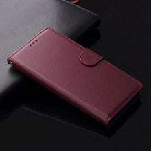 Load image into Gallery viewer, Wallet Leather Case For Xiaomi Redmi 10 9 9A 9C 9T 8 8A 7A 6 Note 10 10S 10 Pro 9S 9 Pro 8 Pro 7 6 5 Pro 4X Poco X3 Pro M3 11T Shockproof Wallet Style Magnetic Closure Back Cover Case