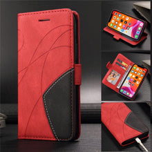Load image into Gallery viewer, Wallet with Credit Card Holder Stand Women Men Leather Flip Case Folding Cover For Redmi 9T Case Leather Wallet Flip Cover Redmi 9T Phone Case For Xiaomi Redmi 9 T 9A 9C 8 8A 10 5G Note 10 11 Pro 11s 9s 10s Case