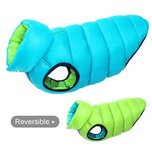 Load image into Gallery viewer, Warm Winter Dog Clothes Vest Reversible Dogs Jacket Coat 3 Layer Thick Pet Clothing Waterproof Outfit for Small Large Dogs