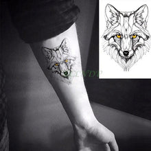 Load image into Gallery viewer, Waterproof Animal Temporary Tattoo Sticker Wolf Modern Tatoo Foot Neck Luxury Tattoos For Men Women