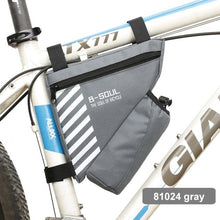 将图片加载到图库查看器,Waterproof Bicycle Bag Bike Triangle Bag For Bicycle Front Frame Bag Bike Bag Cycling Top Tube Bag Bicycle Bottle Bag Bike Storage Frame Bag Bicycle Front Tube Triangle Water Resistant Cycling Pack Strap On Pouch Bike Accessories Tool Accessible