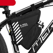 将图片加载到图库查看器,Waterproof Bicycle Bag Bike Triangle Bag For Bicycle Front Frame Bag Bike Bag Cycling Top Tube Bag Bicycle Bottle Bag Bike Storage Frame Bag Bicycle Front Tube Triangle Water Resistant Cycling Pack Strap On Pouch Bike Accessories Tool Accessible