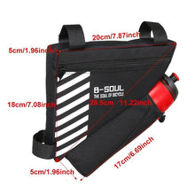 将图片加载到图库查看器,Waterproof Bicycle Bag Bike Triangle Bag For Bicycle Front Frame Bag Bike Bag Cycling Top Tube Bag Bicycle Bottle Bag Bike Storage Frame Bag Bicycle Front Tube Triangle Water Resistant Cycling Pack Strap On Pouch Bike Accessories Tool Accessible