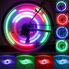 将图片加载到图库查看器,Waterproof Bicycle Spoke Light Willow Shape LED Bike Wheel Light Outdoor Cycling Lights LED Bicycle Spoke Light Visibility Safety Bike Light Outdoor Bicycle Tire Safety Light Bike Spoke Decorations
