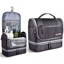 Load image into Gallery viewer, Waterproof Hanging Travel Toiletry Bag for Men and Women