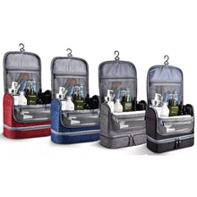 Load image into Gallery viewer, Waterproof Hanging Travel Toiletry Bag for Men and Women