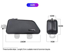 将图片加载到图库查看器,Waterproof Top Tube Bicycle Bag Hard Shell Bike Bag Stable Cycling Frame Bag Bike Accessories For Road Bike Bag Bike Top Tube Bag Bike Frame Bag Waterproof Stable Bicycle Frame Bag Bicycle Bag Professional Cycling Accessories