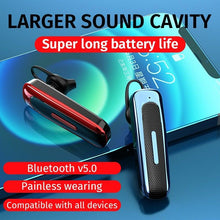 将图片加载到图库查看器,Waterproof Wireless Bluetooth Earphone Handsfree Earbuds Voice Answer in Ear Earbuds For Driving Running Headset With Mic Comfortable Ergonomic Design For Outdoor Workout Long Standby Earbuds Compatible With Smartphones