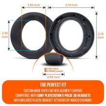 Load image into Gallery viewer, WC FreeZe Pulse 3D - Cooling Gel Earpads For PS5 Pulse 3D Headset