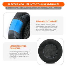 Load image into Gallery viewer, Corsair Virtuoso Earpads - WC FreeZe Cooling Gel