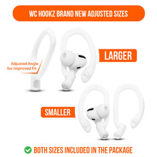 Load image into Gallery viewer, WC HookZ - Over Ear Hooks for Airpods Pro 1, 2 & Airpods 1, 2, 3