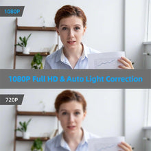 Load image into Gallery viewer, Webcam 2K Full HD Web Camera For PC Computer Laptop USB Web Cam With Microphone Autofocus WebCamera Conferencing and Video Calling