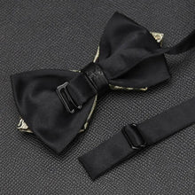 将图片加载到图库查看器,Wedding Men Butterfly Bowtie Formal Bow Ties Beautiful Printed Men Luxury Adjustable Business Bowties