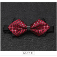 将图片加载到图库查看器,Wedding Men Butterfly Bowtie Formal Bow Ties Beautiful Printed Men Luxury Adjustable Business Bowties