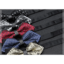 将图片加载到图库查看器,Wedding Men Butterfly Bowtie Formal Bow Ties Beautiful Printed Men Luxury Adjustable Business Bowties