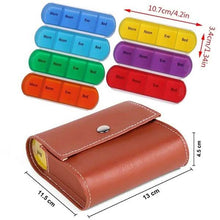 将图片加载到图库查看器,Weekly Pill Organizer Dispenser Box