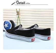 Load image into Gallery viewer, White Couple Canvas Women Espadrilles Shoes Womens Flats Women Running Breathable White Casual Slip On Flats Comfortable Walking Casual Simple Espadrilles
