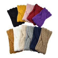 Load image into Gallery viewer, Wide Knitted Headband Bows Knotted Winter Women Turban Hair Accessories For Girls Lady Soft Knitting Winter Headbands Gorgeous Hair Accessories For Women