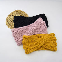 Load image into Gallery viewer, Wide Knitted Headband Bows Knotted Winter Women Turban Hair Accessories For Girls Lady Soft Knitting Winter Headbands Gorgeous Hair Accessories For Women