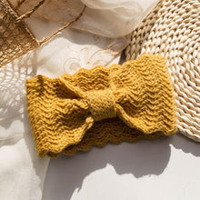 Load image into Gallery viewer, Wide Knitted Headband Bows Knotted Winter Women Turban Hair Accessories For Girls Lady Soft Knitting Winter Headbands Gorgeous Hair Accessories For Women