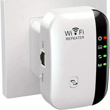 Load image into Gallery viewer, WiFi Long Range Amplifier Extender Signal Booster Wireless Internet Repeater with Ethernet Port