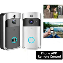 Load image into Gallery viewer, WiFi Wireless Video Doorbell Two-Way Talk Smart PIR Door Bell Security Camera HD