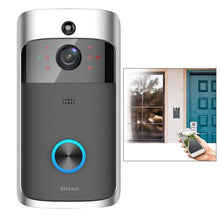 Load image into Gallery viewer, WiFi Wireless Video Doorbell Two-Way Talk Smart PIR Door Bell Security Camera HD