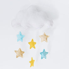 Load image into Gallery viewer, Wind Chimes Handmade Cloud Felt Love Pendant Baby Children Cloud Bed Bell Mobile Crib Jewelry Creative Pendant Bedroom Loving Ceiling Hanging Heart Decor Girls Wind Chime Nursery Decoration